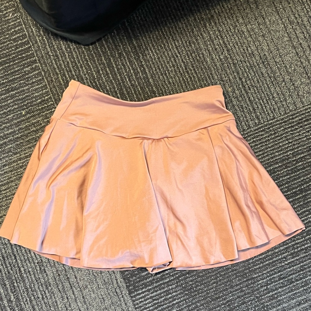 Brown Skater Skirt